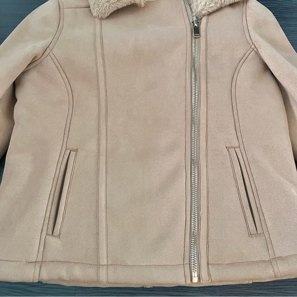 Rag Poets Suede & Shearling Coat - Picture 4 of 10